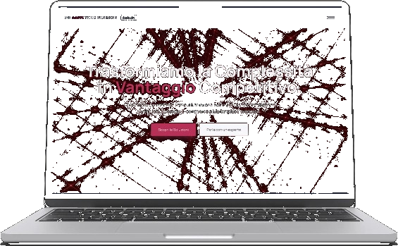 Mockup del sito Drive Agency